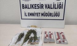 Susurluk'ta 2 uyuşturucu şüphelisi gözaltına alındı