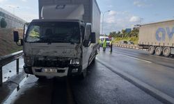 TEM Otoyolu'nda zincirleme trafik kazasında 1 kişi yaralandı