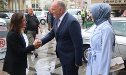Yalova Valisi Kaya, Çınarcık'ta ziyaretlerde bulundu