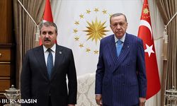 Cumhurbaşkanı Erdoğan, BBP Lideri Destici'yi Kabul Ederek Görüştü