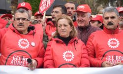 DİSK üyeleri "Gelirde adalet vergide adalet" yürüyüşü rotasında Bilecik'e ulaştı