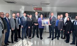 MHP heyetinden AK Parti Edirne İl Başkanı İba'ya ziyaret