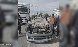 Karapınar'da Trafik Kazası: Kamyon, Ters Döndürdü!