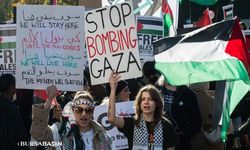 Filistin'e Destek: Hyde Park'ta Binlerce Gösterici Toplandı
