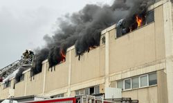 Kestel'deki Tekstil Fabrikasında Yangın