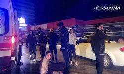 Bursa'da Gece Saatlerinde Ticari Taksi Kazası: Yaya Yaralandı