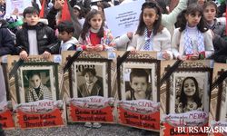 Yalova'da Şehit Çocuklar Günü Etkinliğinde İsrail Protestosu