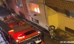 Bursa'da Eşiyle Tartışan Adam Evini Ateşe Verdi