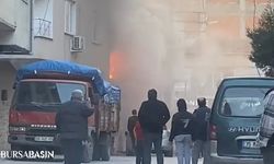Bursa'da korkunç yangın! İtfaiye kahramanları devrede