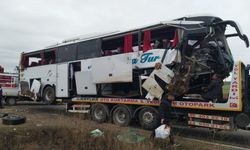 Kayseri-Yozgat yolu otobüs kazası meydana geldi
