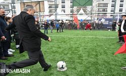 Nilüfer’e Yeni Futbol Sahası Hizmete Açıldı