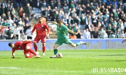 Bursaspor, Serik Belediyespor ile 2-2 Berabere