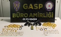 Bursa'da 3.5 Milyonluk Altın Hırsızları Tutuklandı