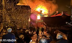 Bursa'da Milletvekili Ziyareti Sırasında Ev Yangını