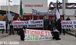 Zorlu Enerji Önünde Filistin Protestosu: 'İsrail'le Ticaret İhanettir!'