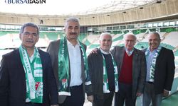 Mustafa Bozbey, Bursaspor Maçında Takımının Yanında