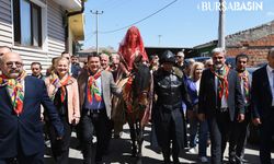 Bursa'da Osman Gazi ve Bursa'nın Fethi Şenlikleri'nde Köy Düğünü