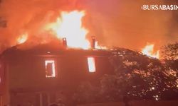 İnegöl'de Yangın: 3 Ev Kullanılamaz Hale Geldi