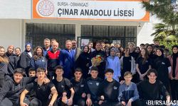 Osmangazi Belediyesi, Çınar Anadolu Lisesi'nde İklim Eğitimi Verdi