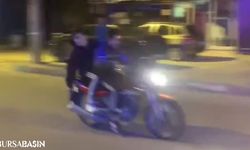 Nilüfer'de Polis ve Şüpheli Motosiklet Kovalamacası