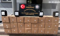 Osmangazi'de Kaçak Alkol Operasyonu: 500 Litre Ele Geçirildi