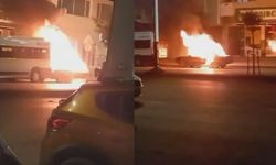 Bursa'da Otomobil yangını: Korku dolu anlar
