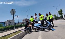 İnegöl'de Çalıntı Motosiklet Operasyonu: Alkollü Sürücü Gözaltında
