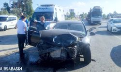 Bursa-Balıkesir Karayolunda Kaza: 5 Yaralı