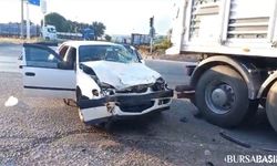 Yalova-Bursa Karayolunda Tır-Otomobil Çarpışması: 4 Yaralı