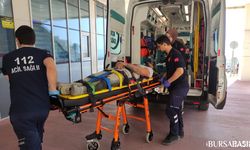 Orhangazi'de İşçi İnşaat Kazasında Yaralandı