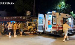 İznik'te Motosikletli Kurye Otomobille Çarpıştı, Yaralandı