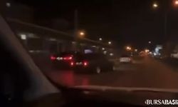 Yıldırım'da Trafikte Yarışan Araçlar Korku Saçtı