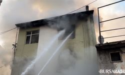Osmangazi'de 3 Katlı Binada Yangın: Can Kaybı Yok
