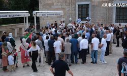 Bursa'da Filistin'e Destek Protestosu