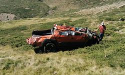 İnegöl'de Off-Road Aracı Uçurumdan Düştü: 2 yaralı