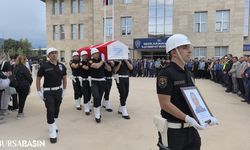 İnegöl’de Emekli Polis Aydın Eryaşar İçin Tören Düzenlendi