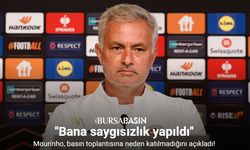 Mourinho: 'basın toplantısından hiç kaçmadım'