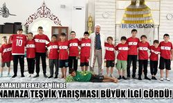 Bursa Yıldırım'da Namaza Teşvik Yarışması