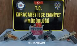 Karacabey'de Polis Operasyonu: 4 Tabanca Ele Geçirildi