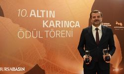 Gürsu Belediyesi'ne Altın Karınca Ödülü