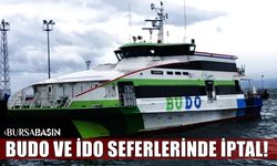 Lodos Nedeniyle BUDO ve İDO Seferleri İptal Edildi