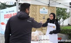 İnegöl’de Sınav Haftasında Öğrencilere Çorba İkramı