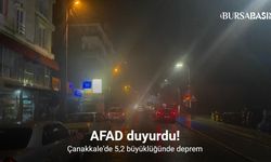 Çanakkale Ayvacık Açıklarında 5.2 Büyüklüğünde Deprem