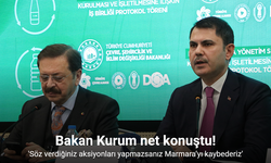 Bakan Kurum’dan Belediyelere Çağrı: Marmara’yı Kaybetmeyelim