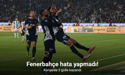 Fenerbahçe'den Konya'da 3 Golle Kritik Galibiyet