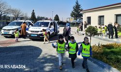 Minik Öğrencilerden Polis Merkezine Anlamlı Ziyaret