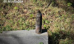 İznik Gölü kıyısında top mermisi paniği