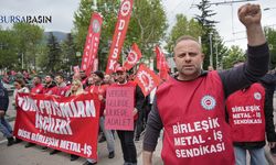 Bursa’da 1 Mayıs Coşkusu Kent Meydanı’na Taştı