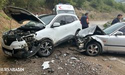 Bursa İnegöl’de Cip ile Otomobil Çarpıştı: 3 Yaralı