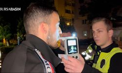 Bursa'da Alkollü Sürücü Polisi Görünce Kaçtı